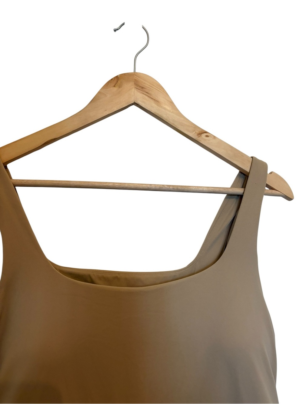 JoyLab Camel Ruffled Hem Active Dress - Picture 2 of 5